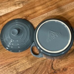 Dwell Six Mini Cocotte – Gray-Blue Enameled Cast Iron Mini